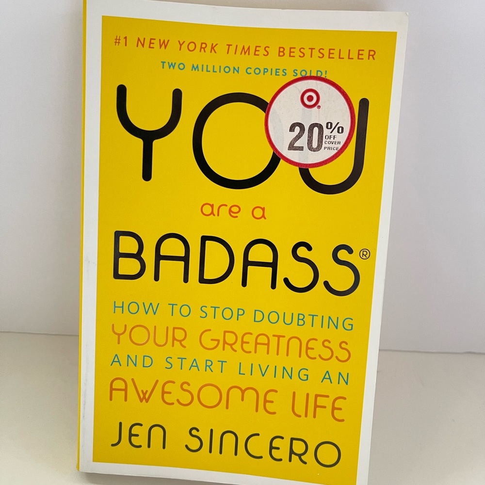 3/$20– You Are a Badass Book By Jen Sincero